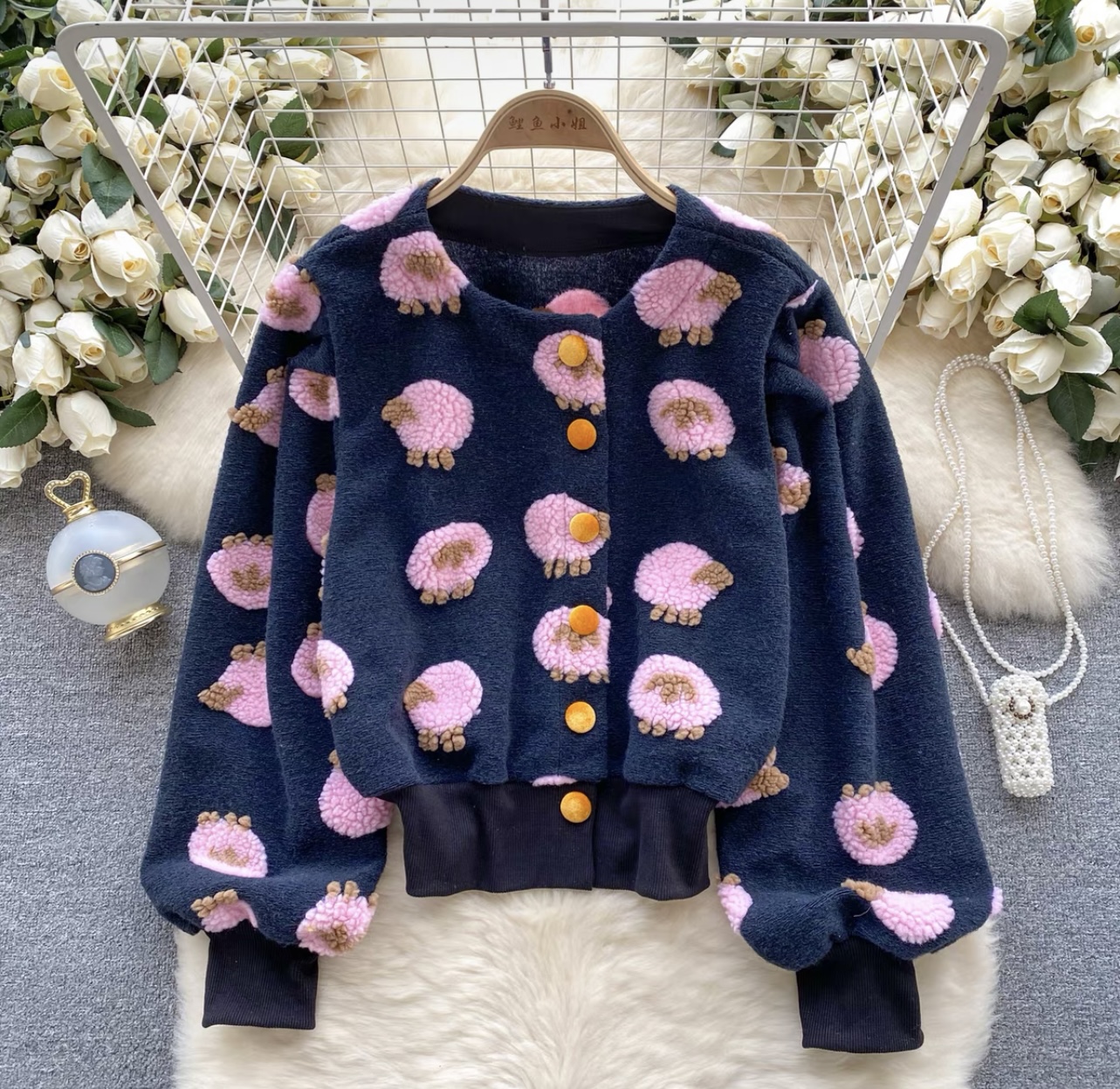 Night in Denver embroidery sweater SZZ811 images